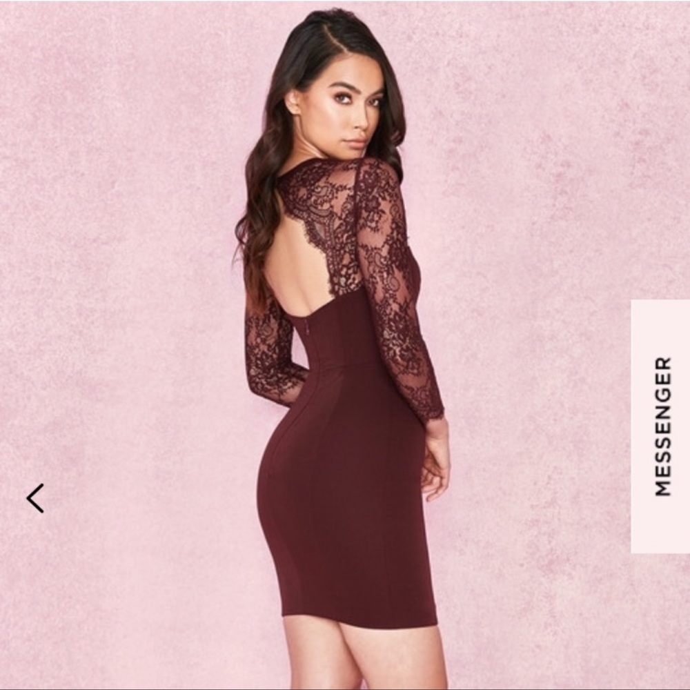 HOUSE OF CB | Rasin Lace Dress - Picture 2 of 4
